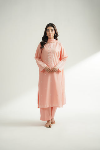 3 Piece Lawn Embroidered Suit (CS0568)