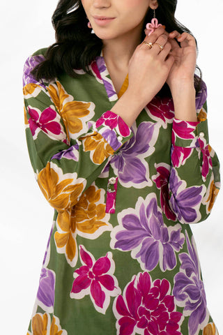 2 Piece Printed Lawn Printed Suit (CP0012)