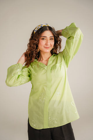 1 Piece Lawn Embroidered Shirts (CF0162)