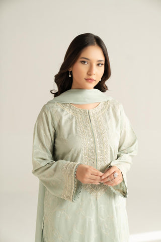 3 Piece Lawn Embroidered Suit (CS0532)