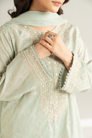 3 Piece Lawn Embroidered Suit (CS0532)