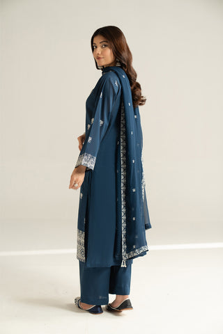 3 Piece Lawn Embroidered Suit (CS0544)