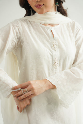 3 Piece Lawn Embroidered Suit (CS0578)