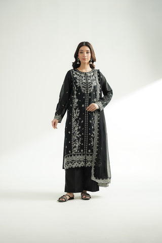 3 Piece Lawn Embroidered Suit (CS0496)