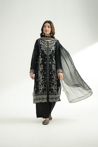3 Piece Lawn Embroidered Suit (CS0496)
