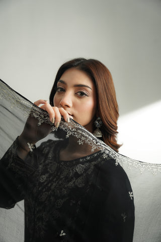 3 Piece Lawn Embroidered Suit (CS0496)