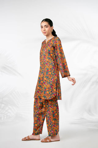 2 Piece Printed Lawn Printed Suit (CP0059)