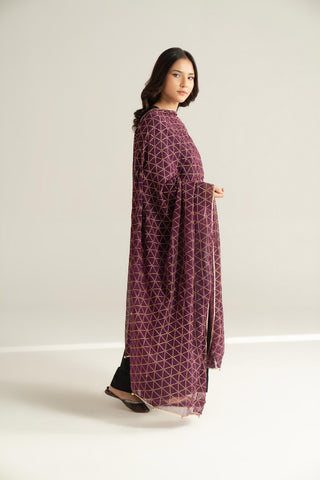 1 Piece Chiffon Printed Stole (CO0038)
