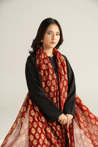 1 Piece Chiffon Printed Stole (CO0039)