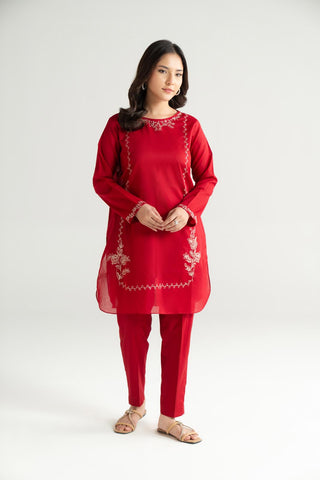 2 Piece Lawn Embroidered Suit (CP0465)
