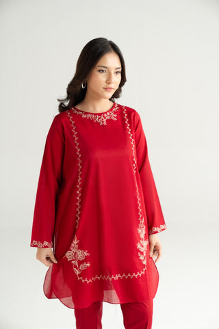 2 Piece Lawn Embroidered Suit (CP0465)