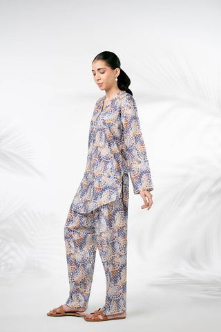 2 Piece Printed Lawn Suit (CP0057)