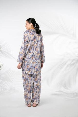 2 Piece Printed Lawn Suit (CP0057)