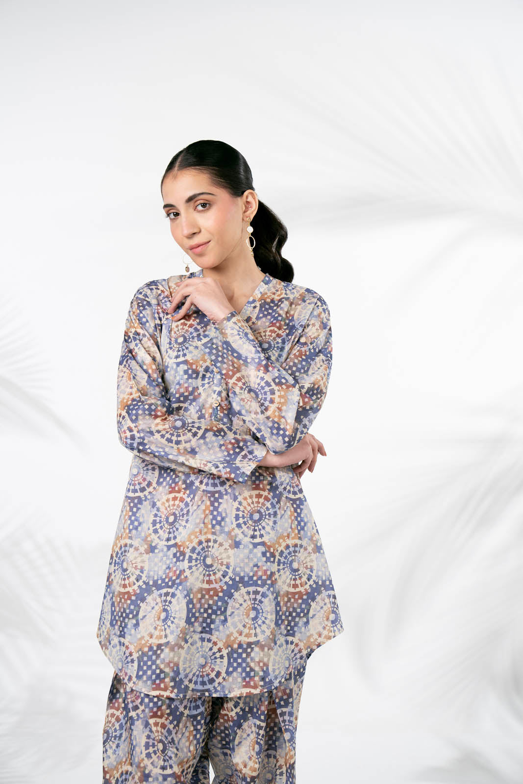 2 Piece Printed Lawn Suit (CP0057)