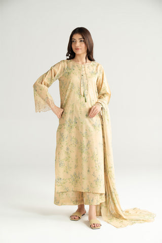 3 Piece Printed Lawn Printed Suit (CP0472)