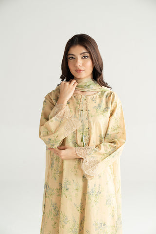 3 Piece Printed Lawn Printed Suit (CP0472)