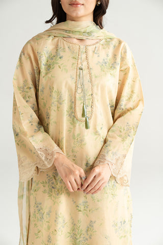 3 Piece Printed Lawn Printed Suit (CP0472)