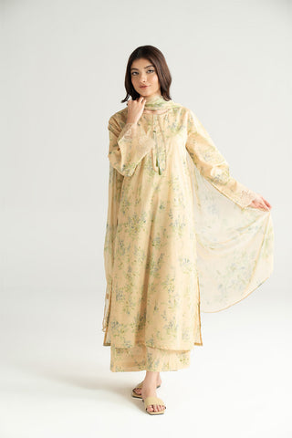 3 Piece Printed Lawn Printed Suit (CP0472)
