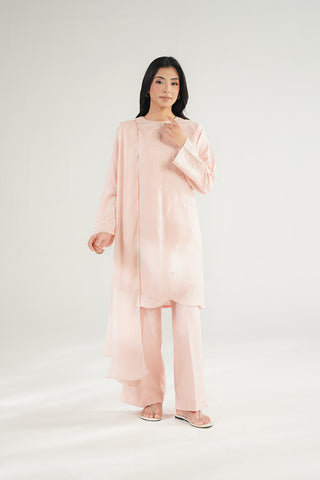 3 Piece Cotton Silk Embroidered Suit (CS0673)