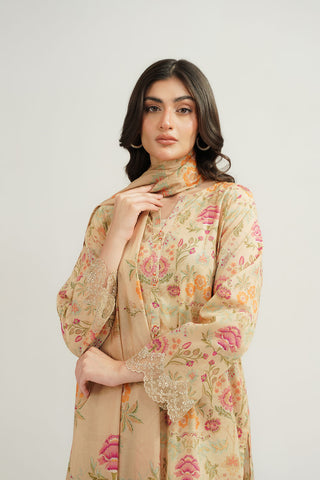 3 Piece Printed Lawn Printed Suit (CP0454)