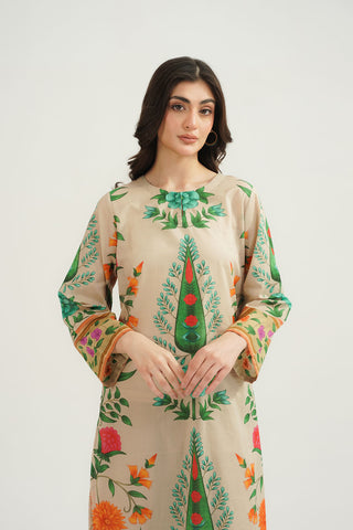 2 Piece Printed Lawn Printed Suit (CP0460)