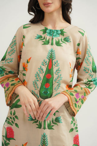 2 Piece Printed Lawn Printed Suit (CP0460)