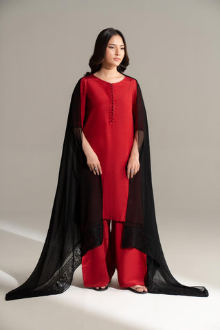 1 Piece Chiffon Embroidered Dupatta (FD0112)