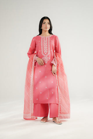 3 Piece Lawn Embroidered Suit (CS0683)