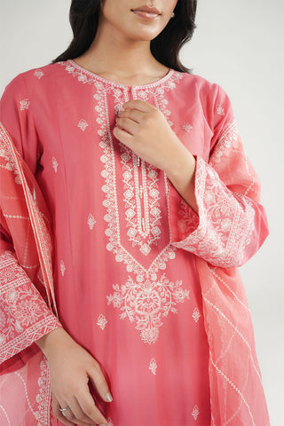 3 Piece Lawn Embroidered Suit (CS0683)