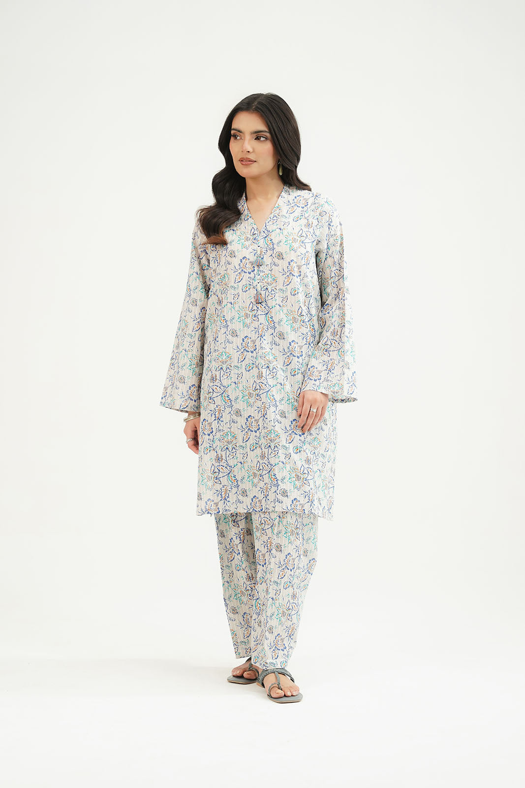 2 Piece Printed Lawn Printed Suit (CP0451)