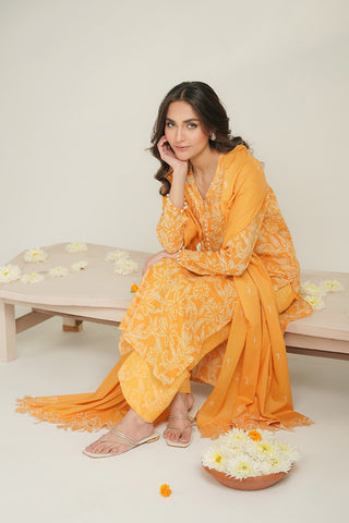 3 Piece Lawn Printed Unstitched Suit (UC0094)