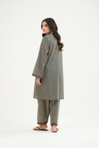 2 Piece Printed Lawn Embroidered Suit (CP0463)