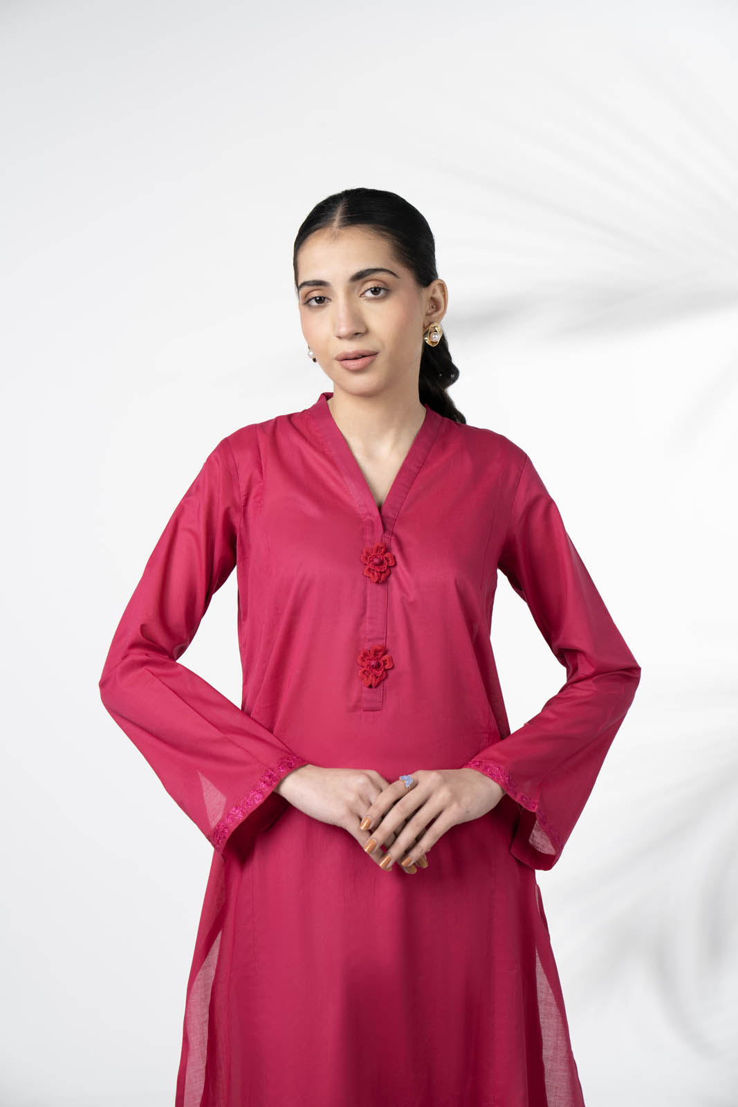 2 Piece Lawn Solid Suit (CP0038)