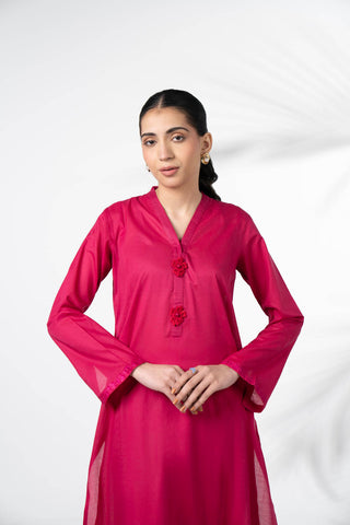 2 Piece Lawn Solid Suit (CP0038)