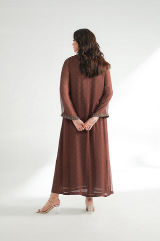1 Piece Chiffon Embroidered Tunic (FL0219)