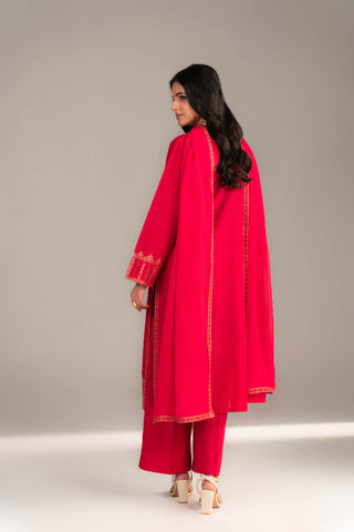 3 Piece Lawn Embroidered Suit (CS0463)