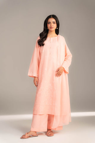 3 Piece Lawn Embroidered Suit (CS0466)