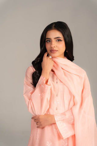 3 Piece Lawn Embroidered Suit (CS0466)