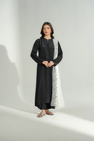 1 Piece Chiffon Embroidered Dupatta (FD0121)