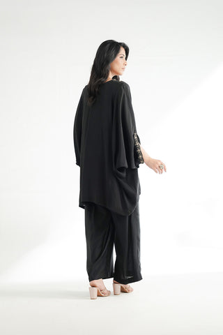2 Piece Raw Silk Embroidered Suit (FS0203)