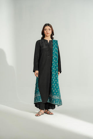 1 Piece Chiffon Embroidered Dupatta (FD0127)