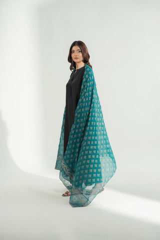 1 Piece Chiffon Embroidered Dupatta (FD0127)