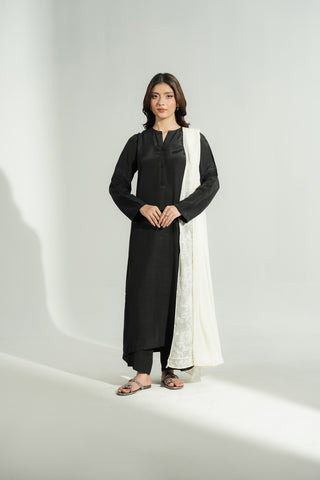 1 Piece Chiffon Embroidered Dupatta (FD0118)
