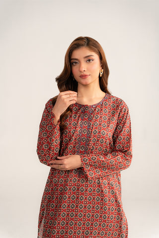 2 Piece Printed Lawn Printed Suit (CP0404)