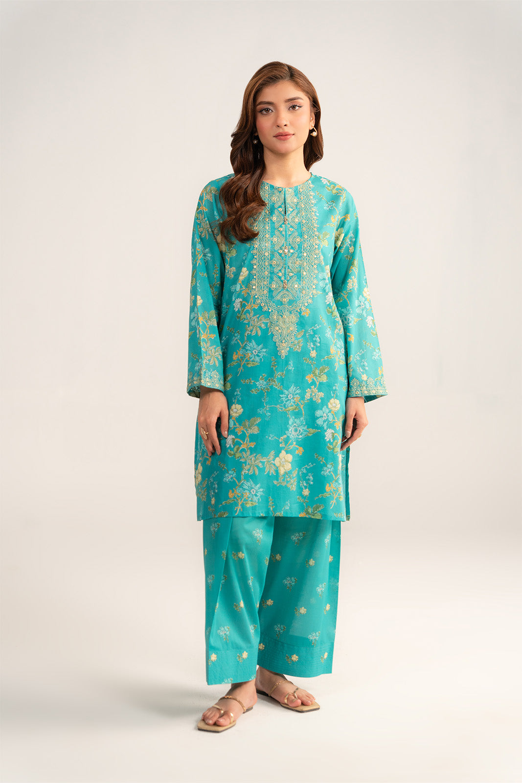 2 Piece Printed Lawn Printed Suit (CP0401)