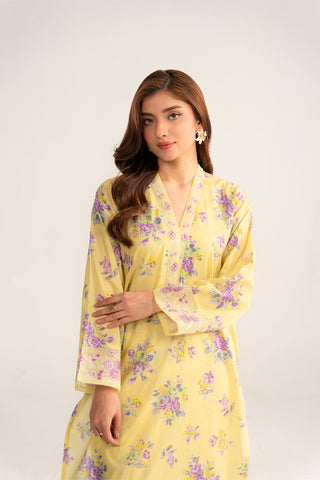 2 Piece Printed Lawn Printed Suit (CP0402)