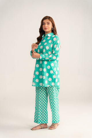 2 Piece Lawn Print Printed Suit (CF0189)