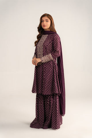 3 Piece Printed Lawn Printed Suit (CP0408)