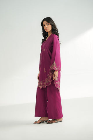 2 Piece Lawn Embroidered Suit (CS0572)
