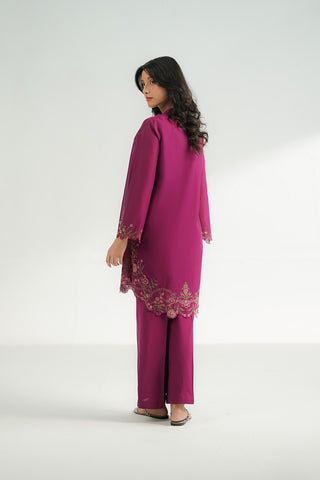 2 Piece Lawn Embroidered Suit (CS0572)